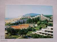 Παλαιό μήνυμα. κάρτα από το Σοσιαλισμό - Albena Resort