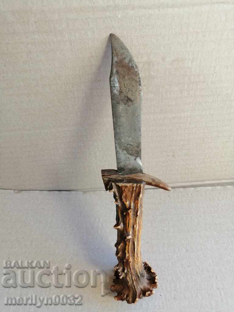 Auction Old hunting knife blade guard Auction Old hunting knife blade guard