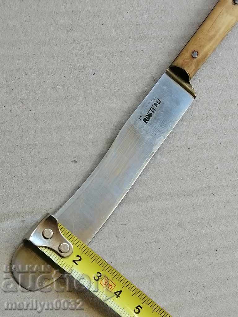Old Knuckle Knife Al. Peev blade Kingdom of Bulgaria - 7 Old Knuckle Knife Al. Peev blade Kingdom of Bulgaria - 7
