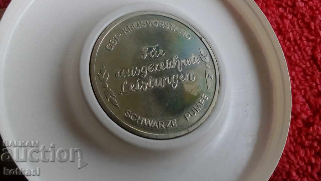 GDR Plaque Society for Sports and Technology Paramilitary Org - 5