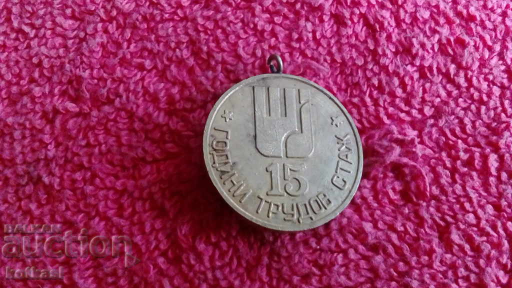 Star Medal bronze SGNS MAIN DIRECTORATE MPBU Sofia - 5