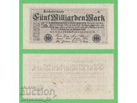 (¯`'•.¸GERMANY (D.Reichsbahn) 200 million marks 1923 UNC