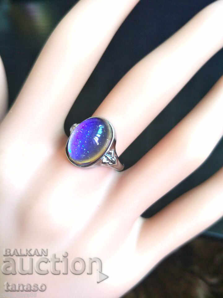 Inel din oțel inoxidabil cu culoarea schimbării culorii - 5 Inel din oțel inoxidabil cu culoarea schimbării culorii - 5