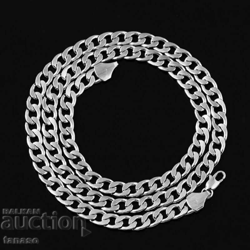 Stainless steel chain, necklace, chain, chain 125 cm with price 15.00 BGN | € 7.67 Stainless steel chain, necklace, chain, chain 125 cm with price 15.00 BGN | € 7.67