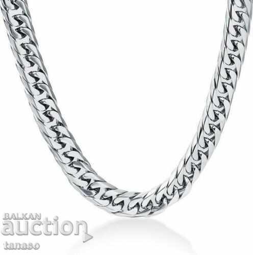 Stainless steel chain, necklace, chain, chain 125 cm