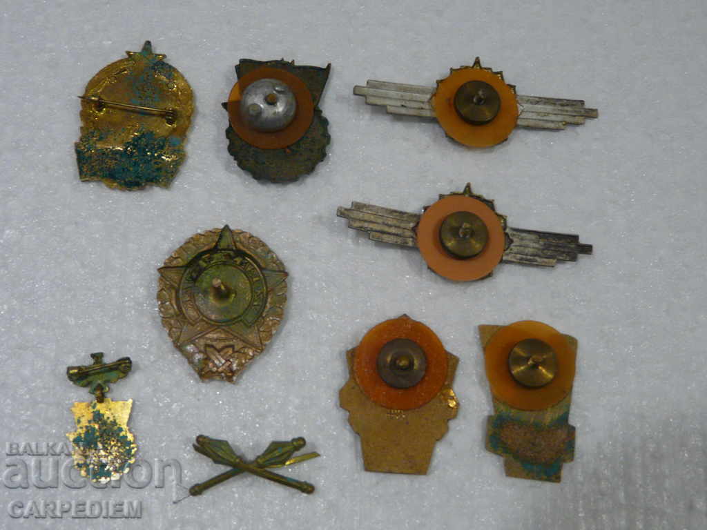 Τσεχοσλοβακία - Πολλά Στρατιωτικά Soc. Σημάδια - 7