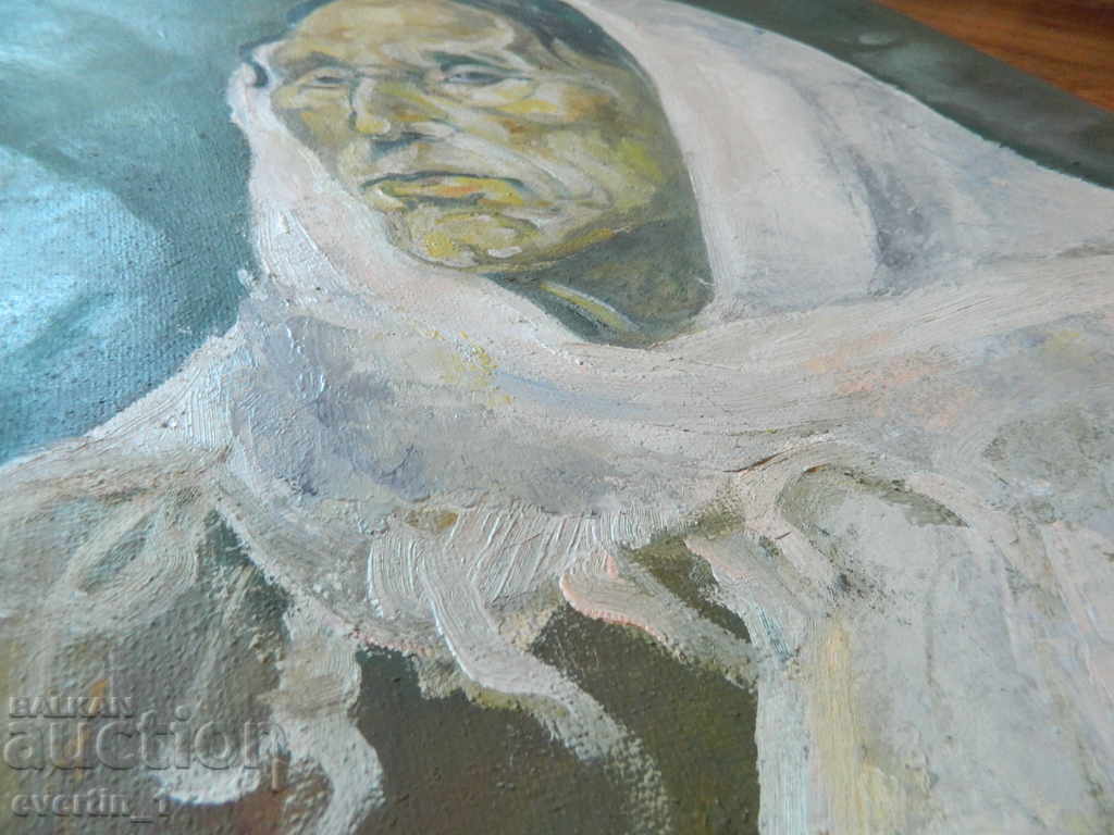 Delivery of Old oil painting Portrait of a woman. Hood. LILY PETROVA Delivery of Old oil painting Portrait of a woman. Hood. LILY PETROVA