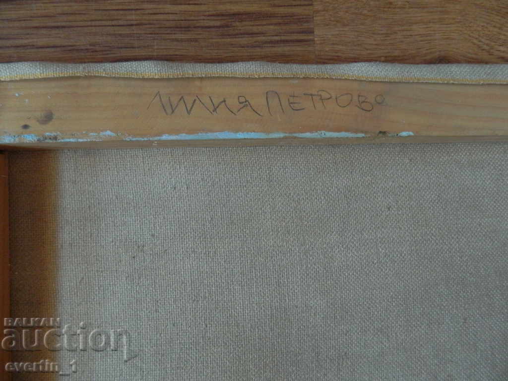 Old oil painting Portrait of a woman. Hood. LILY PETROVA - 7 Old oil painting Portrait of a woman. Hood. LILY PETROVA - 7