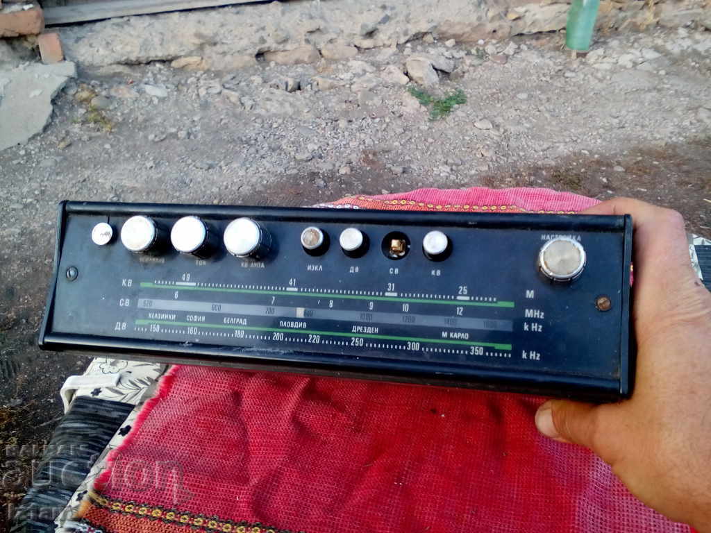 Old radio, radio Veliko Turnovo 78 with price 40.00 BGN | € 20.45 Old radio, radio Veliko Turnovo 78 with price 40.00 BGN | € 20.45