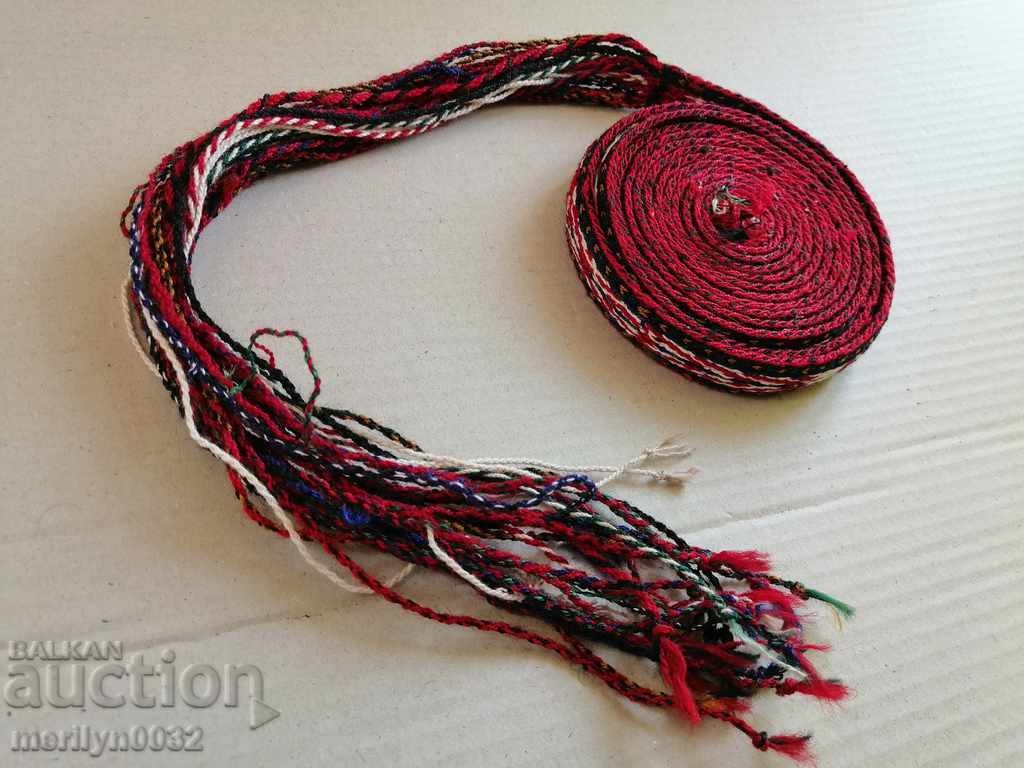 Old hand-woven sash sash belt costume with price 105.00 BGN | € 53.69 Old hand-woven sash sash belt costume with price 105.00 BGN | € 53.69