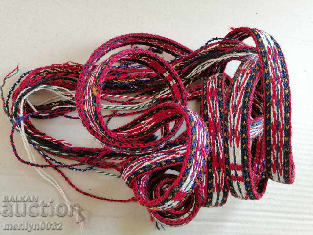 Old hand-woven sash sash belt costume - 7 Old hand-woven sash sash belt costume - 7