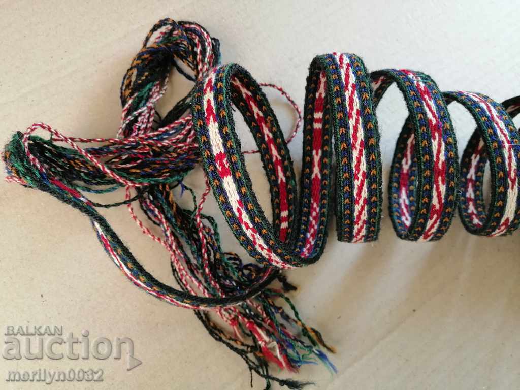 Old hand-woven sash sash belt costume - 7 Old hand-woven sash sash belt costume - 7