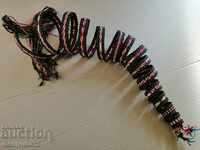 Old hand-woven sash sash belt costume