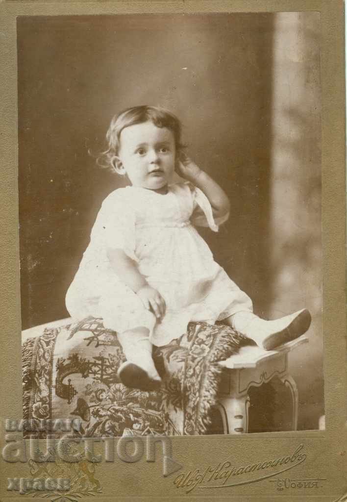 СТАРА ФОТОГРАФИЯ - КАРТОН - ФОТО ИВАН КАРАСТОЯНОВ - ИКГ22 СТАРА ФОТОГРАФИЯ - КАРТОН - ФОТО ИВАН КАРАСТОЯНОВ - ИКГ22