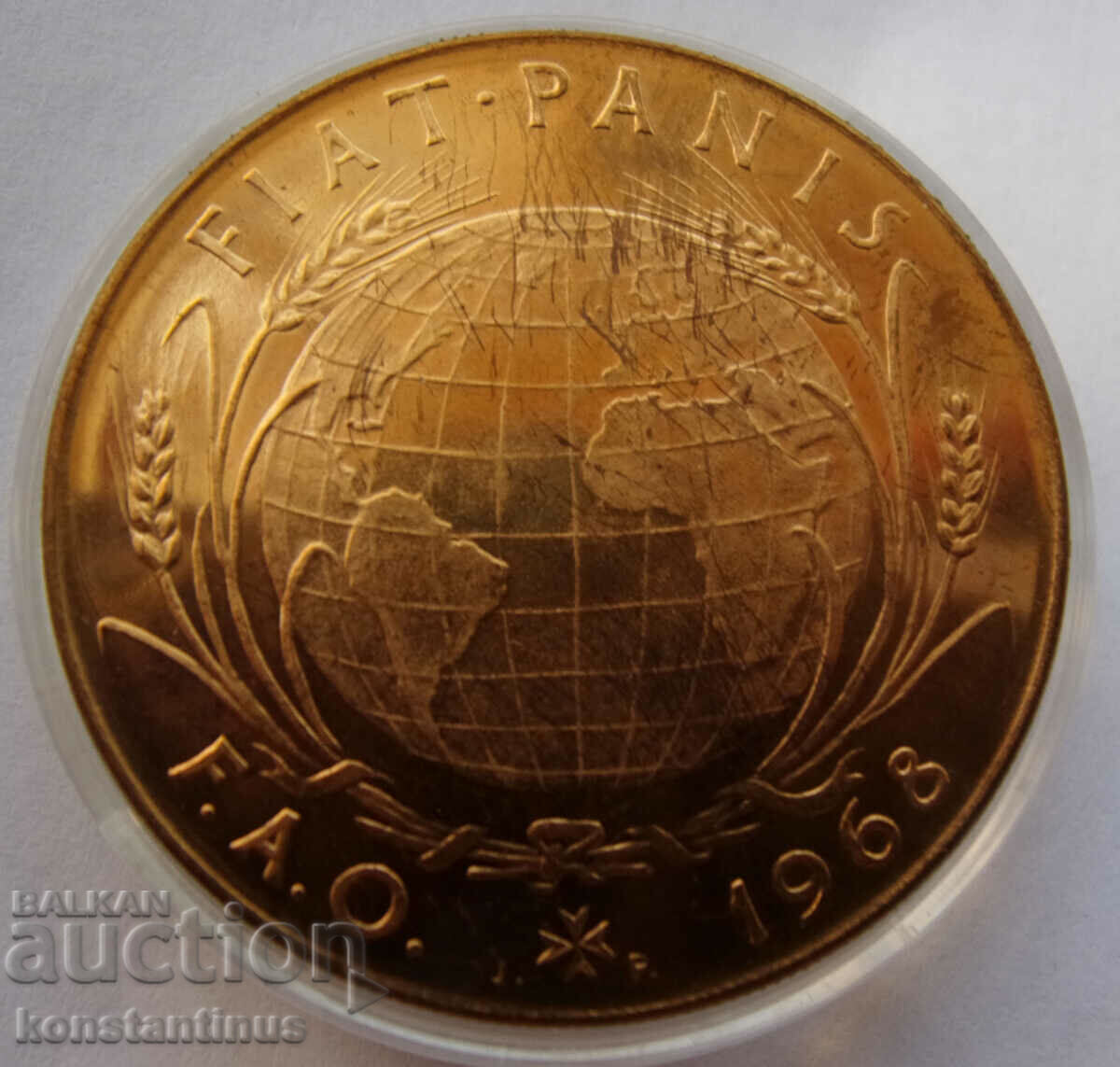 Order of Malta 2 Tare 1968 PROOF UNC Rare cu preț € 53.69 | 105.01 BGN