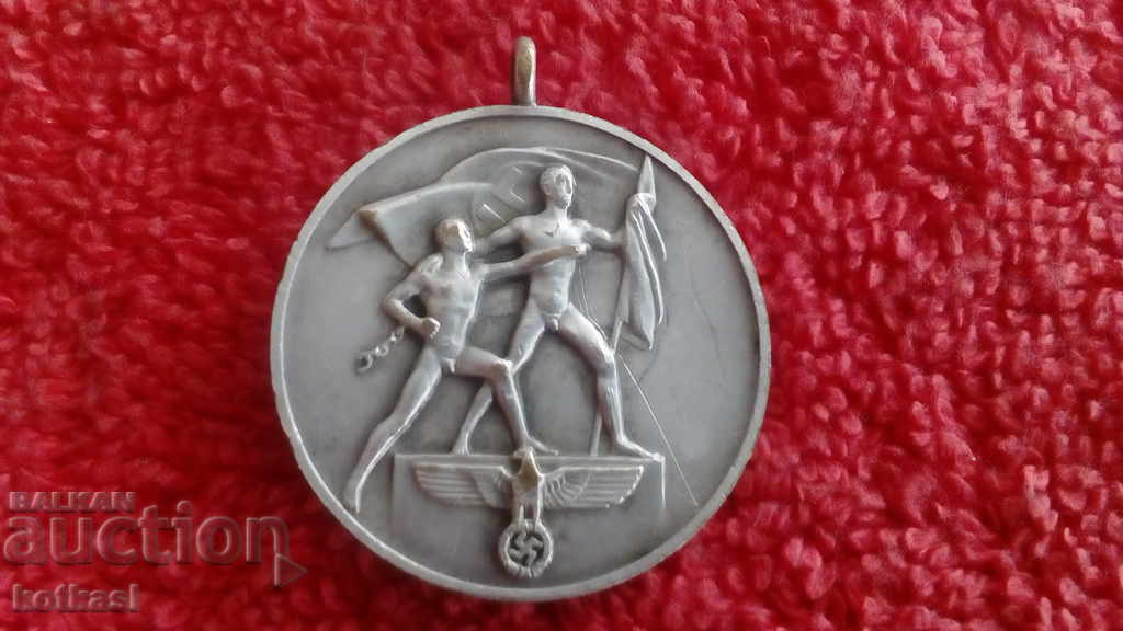 Auction  Old German German original Medal 1938 WWII War