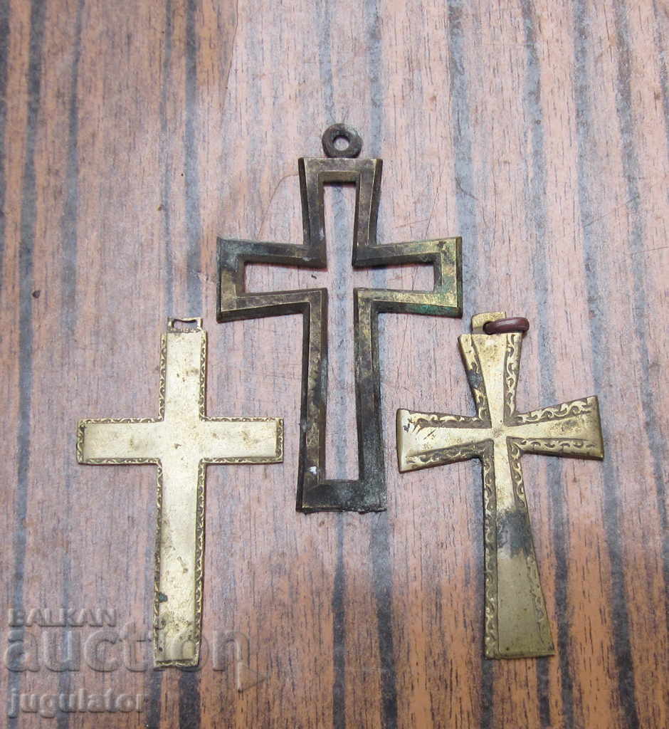 Доставка на стари Български Възрожденски бронзови кръста кръстове кръст Доставка на стари Български Възрожденски бронзови кръста кръстове кръст