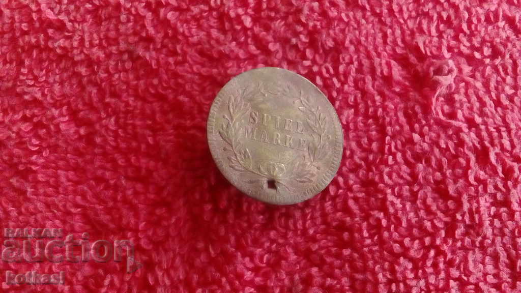 Delivery of Old coin token Double-headed eagle SPIEL MARKE Delivery of Old coin token Double-headed eagle SPIEL MARKE