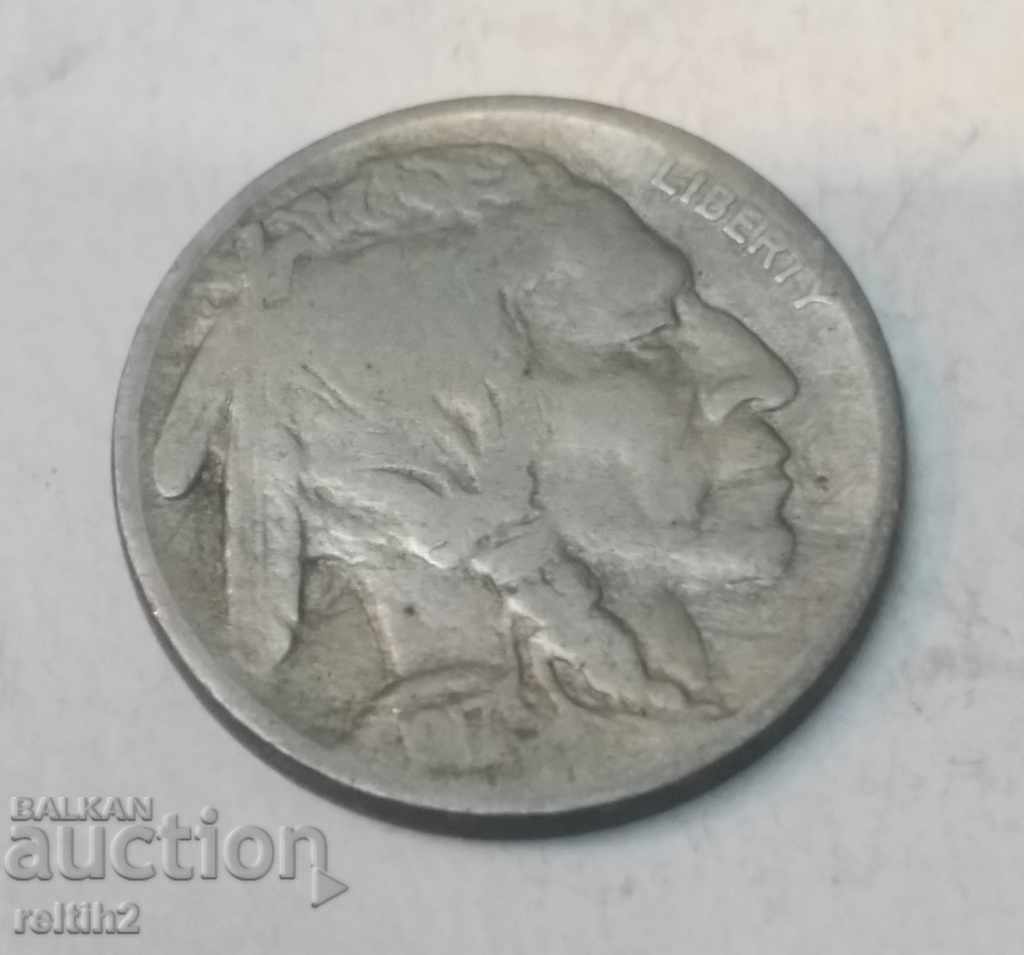 5 цента САЩ 1917г - 5 5 цента САЩ 1917г - 5