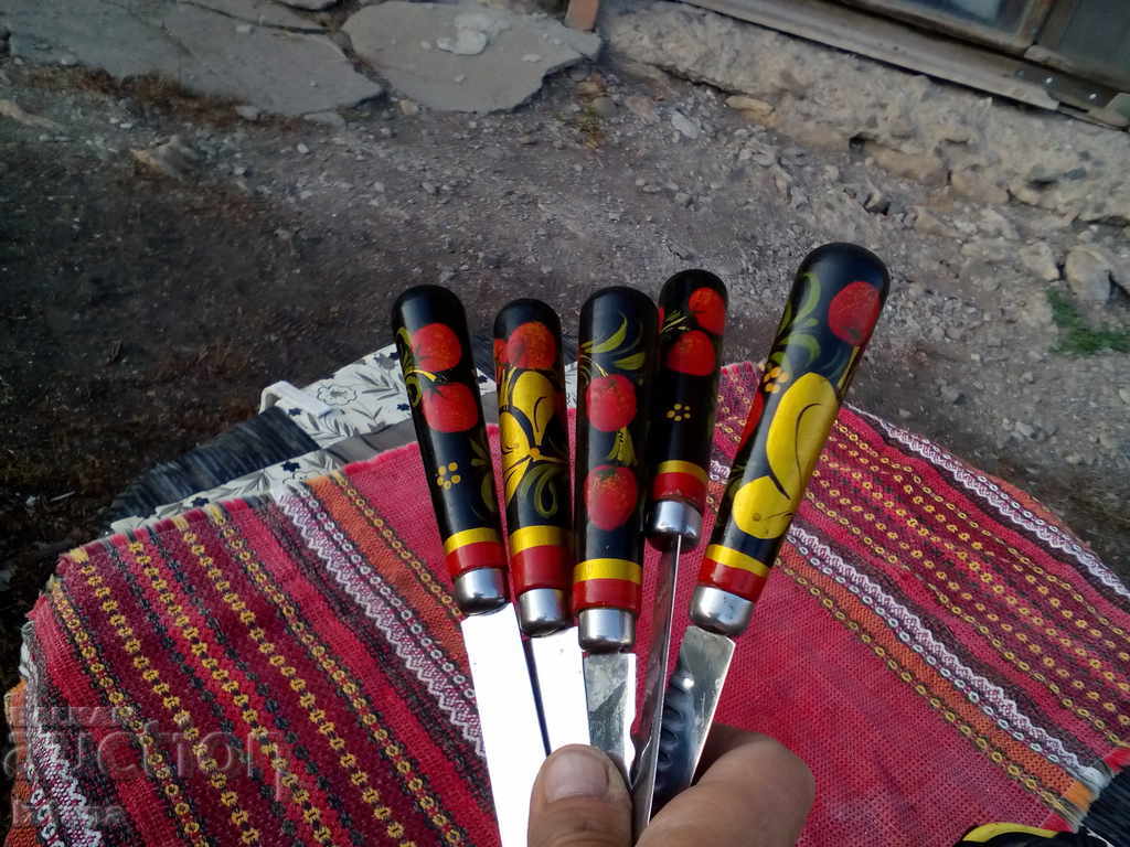 Παράδοση Παλιά λεπίδες μαχαιριών Παράδοση Παλιά λεπίδες μαχαιριών