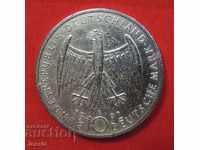 10 Marks 1992 G Germany Silver
