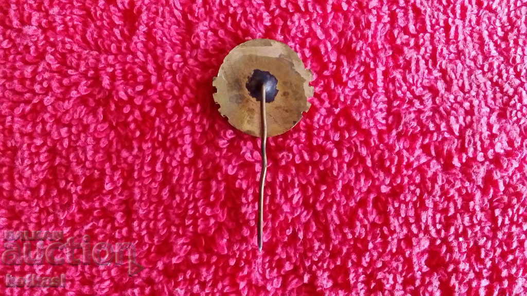 Old Soviet badge bronze pin enamel EXCELLENT MGGP excellent condition - 5 Old Soviet badge bronze pin enamel EXCELLENT MGGP excellent condition - 5