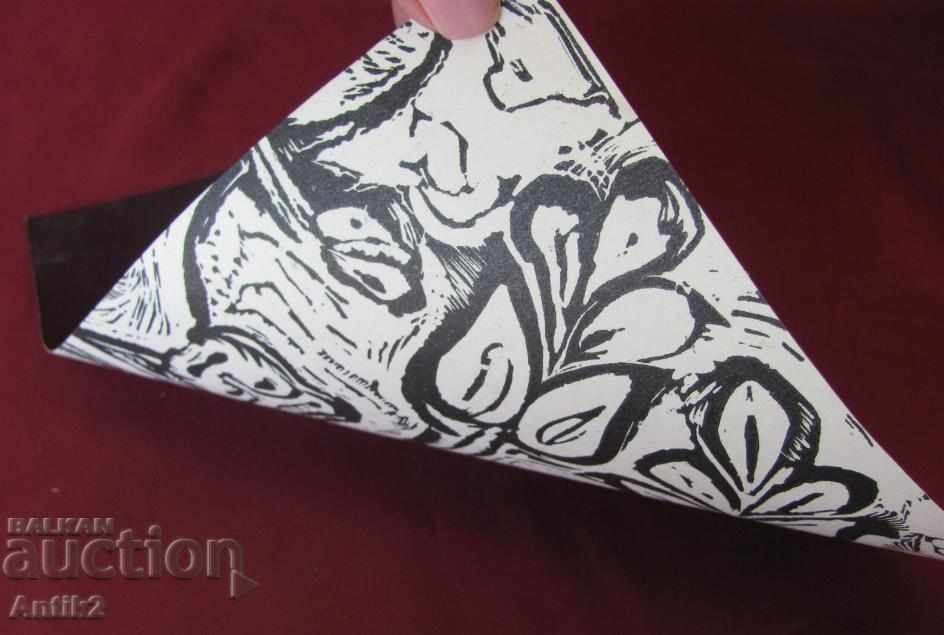 1900s Original Picture Mixed Media Cardinal - 7 1900s Original Picture Mixed Media Cardinal - 7