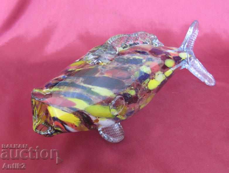 50's Morano Crystal Glass Figure-Fish with price 130.00 BGN | € 66.47 50's Morano Crystal Glass Figure-Fish with price 130.00 BGN | € 66.47