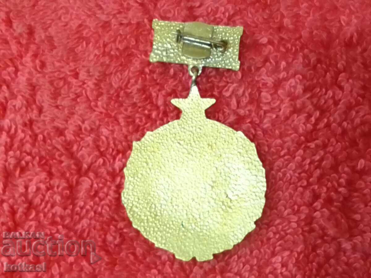 Old social security badge, enamel, 25 years old. STATE AND PEOPLE'S CONTROL with price 25.50 BGN | € 13.04 Old social security badge, enamel, 25 years old. STATE AND PEOPLE'S CONTROL with price 25.50 BGN | € 13.04