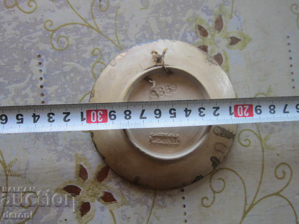 Аукцион Авторска глинена чиния чинийка керамична чиния Аукцион Авторска глинена чиния чинийка керамична чиния