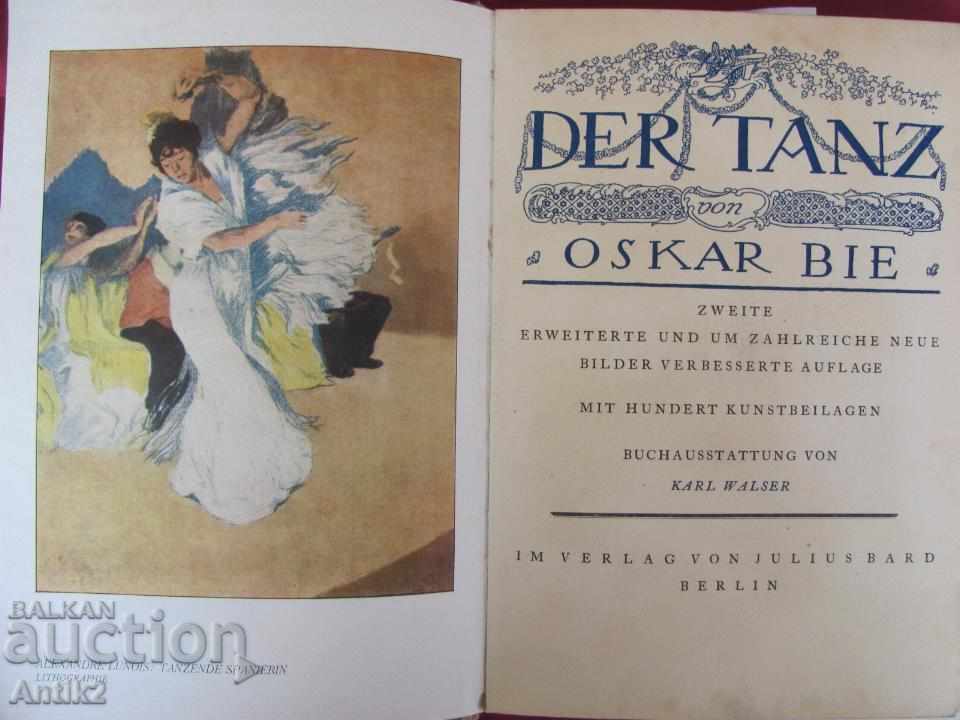 1919 Book DER TANZ OSKAR BIE Germany - 7 1919 Book DER TANZ OSKAR BIE Germany - 7