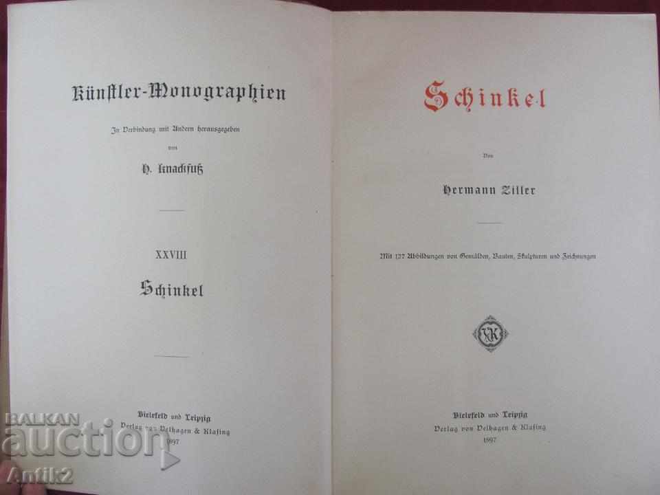 1897. Carte istorie artă SCHINKEL Germania cu preț 230.00 BGN | € 117.60
