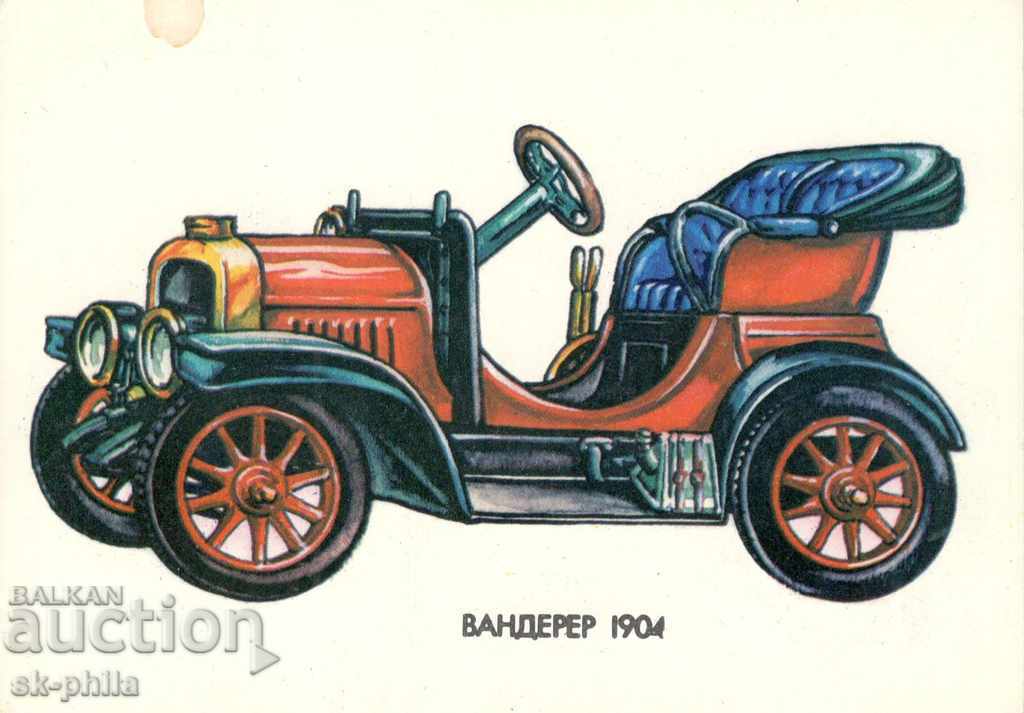 Παλιά Κάρτα - Αυτοκίνητα - Vanderrer 1904
