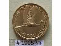 $ 2 1990 New Zealand-