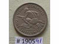 1 shilling 1951 New Zealand - excellent quality, rare
