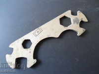 The old universal wrench wore