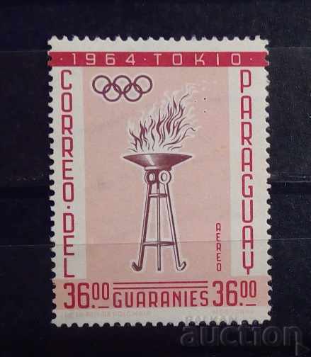 Paraguay 1962 Jocurile Olimpice de la Tokyo '64 MNH