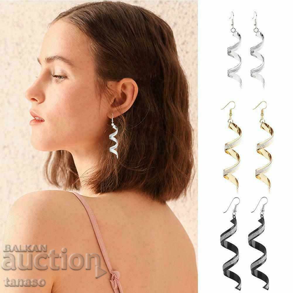 Ladies earrings - spirals with price 10.00 BGN | € 5.11 Ladies earrings - spirals with price 10.00 BGN | € 5.11