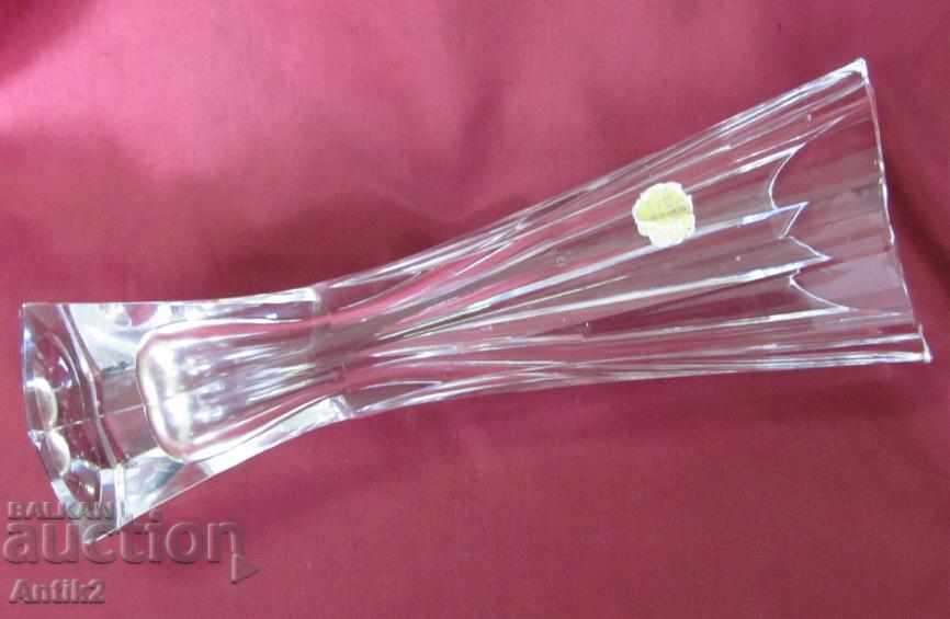 Art Deco Crystal Glass Vase Germany with price 140.00 BGN | € 71.58 Art Deco Crystal Glass Vase Germany with price 140.00 BGN | € 71.58