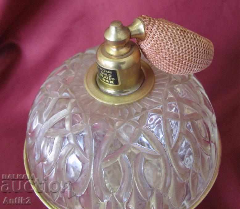 Delivery of Antique 24k Perfume Bottle Delivery of Antique 24k Perfume Bottle