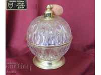 Antique 24k Perfume Bottle