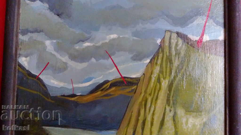 Доставка на Картина масло върху фазер рамка Доставка на Картина масло върху фазер рамка