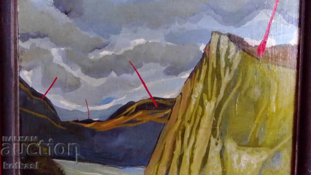 Картина масло върху фазер рамка - 6 Картина масло върху фазер рамка - 6