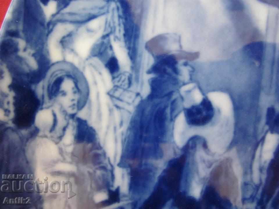 50s 4711 Πορσελάνη πλάκα επετείου AISER σπάνια - 5 50s 4711 Πορσελάνη πλάκα επετείου AISER σπάνια - 5