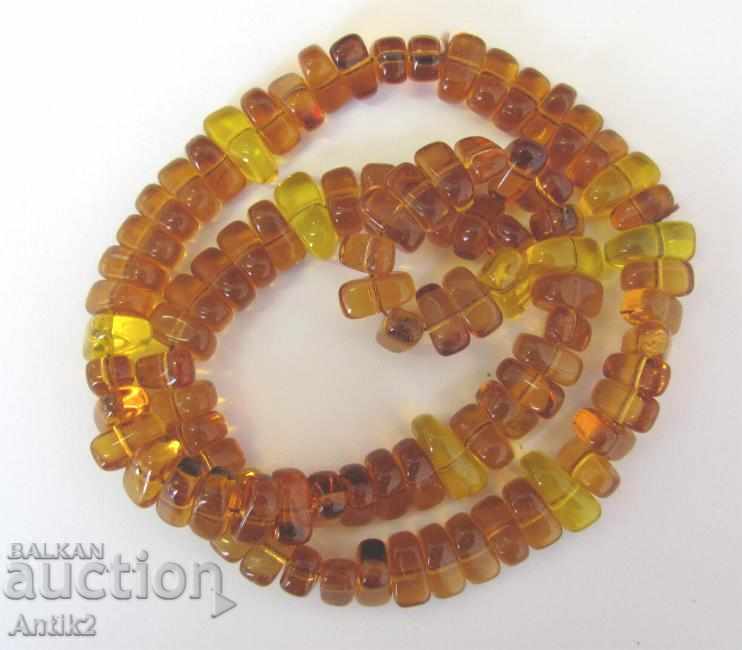 30s Antique Necklace Natural Amber - 6 30s Antique Necklace Natural Amber - 6