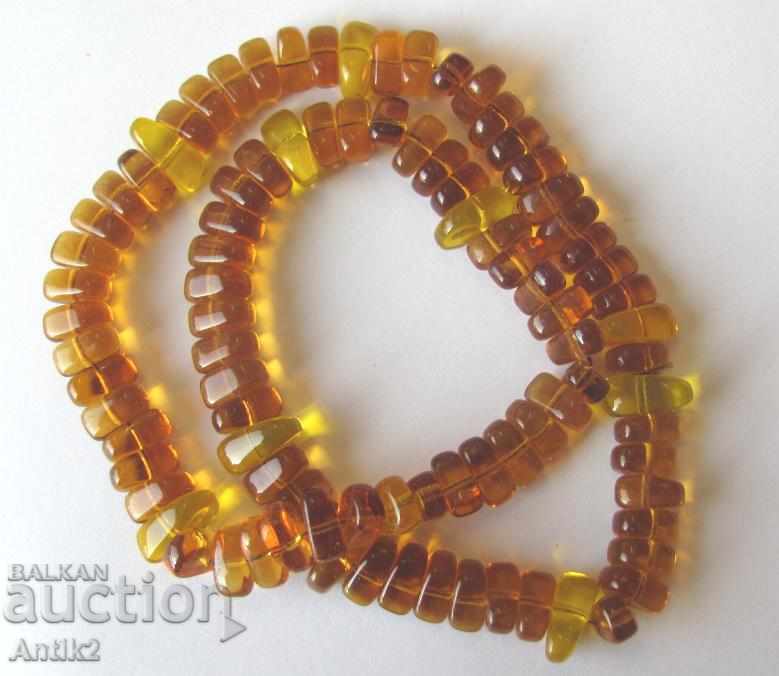 30s Antique Necklace Natural Amber - 7 30s Antique Necklace Natural Amber - 7