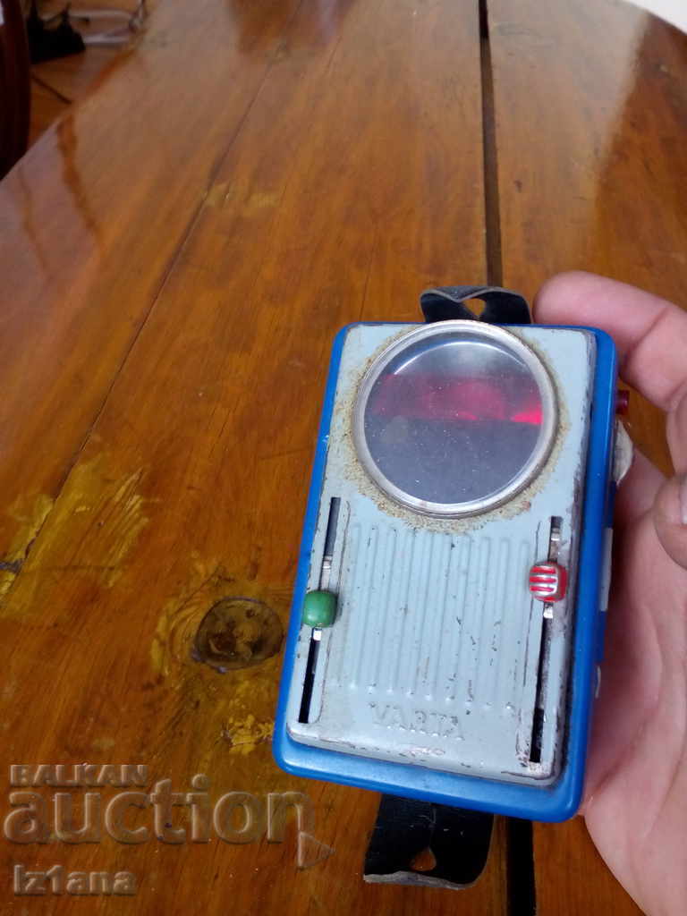 Delivery of Old flashlight, Varta flashlight Delivery of Old flashlight, Varta flashlight