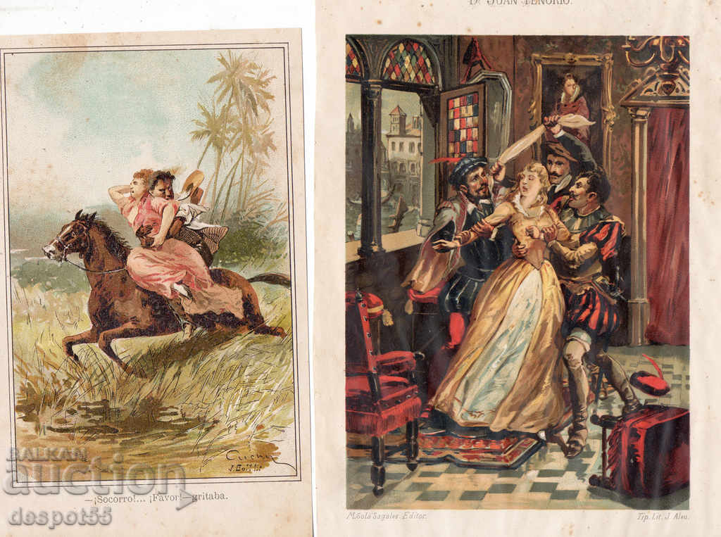 1880-1900. Spain. Beautiful illustrations from old books. - 7 1880-1900. Spain. Beautiful illustrations from old books. - 7