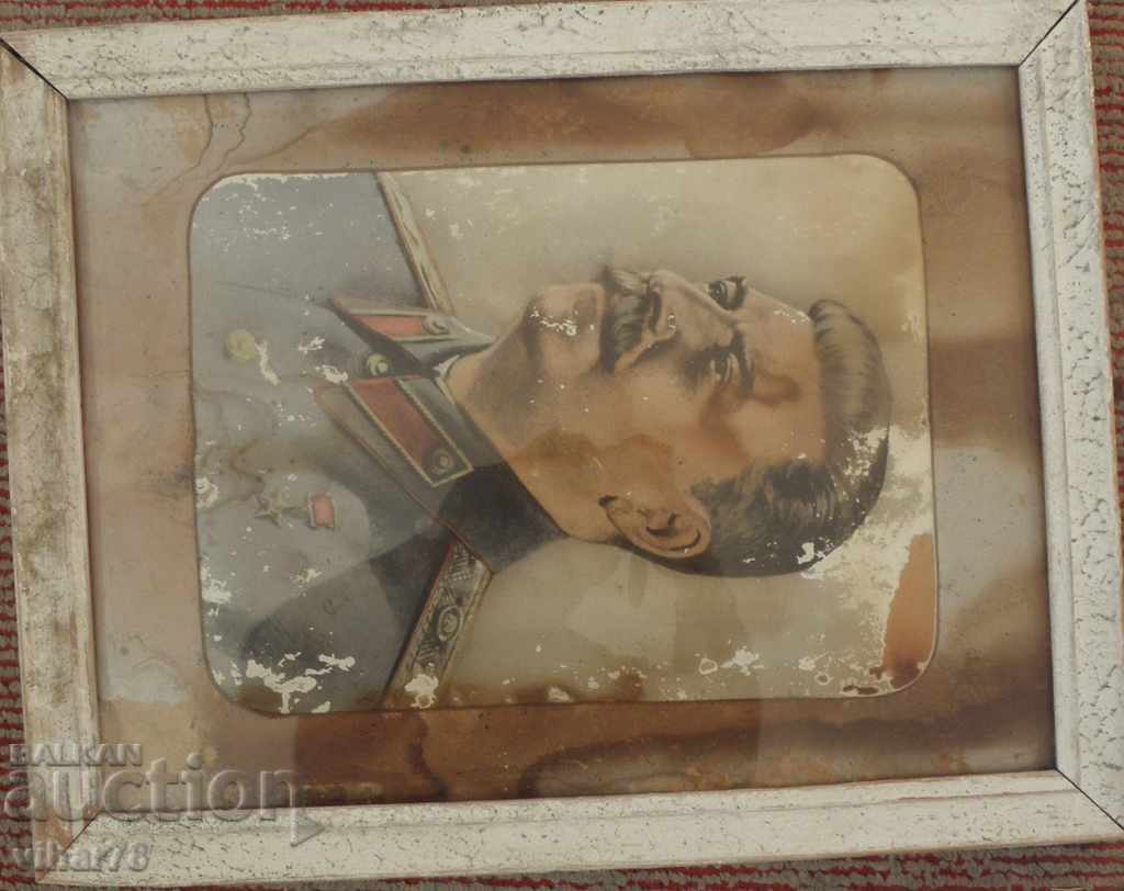Παράδοση ΠΑΛΑΙΑ ΕΙΚΟΝΑ-ΛΙΘΟΓΡΑΦΙΑ-ΠΟΡΤΡΕΤΟ ΤΟΥ ΣΤΑΛΙΝ ΣΕ ΚΟΡΝΙΖΟ Παράδοση ΠΑΛΑΙΑ ΕΙΚΟΝΑ-ΛΙΘΟΓΡΑΦΙΑ-ΠΟΡΤΡΕΤΟ ΤΟΥ ΣΤΑΛΙΝ ΣΕ ΚΟΡΝΙΖΟ