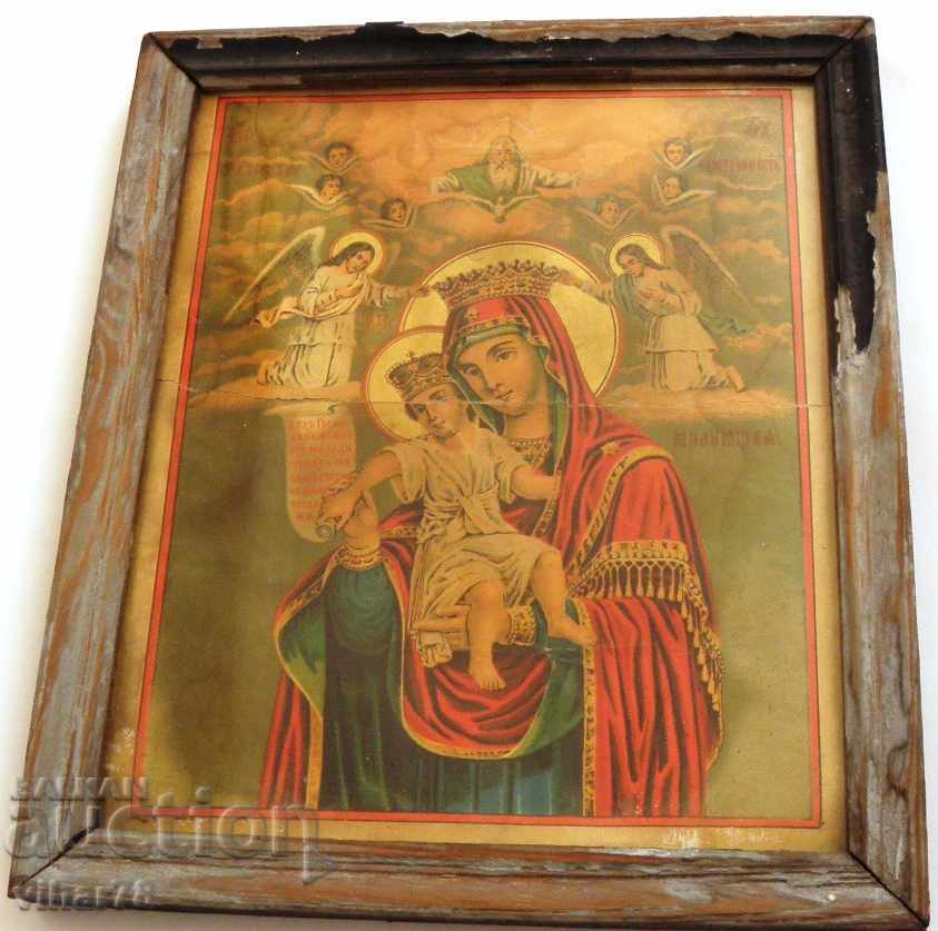 СТАРА ИКОНА-ЛИТОГРАФИЯ - 5 СТАРА ИКОНА-ЛИТОГРАФИЯ - 5